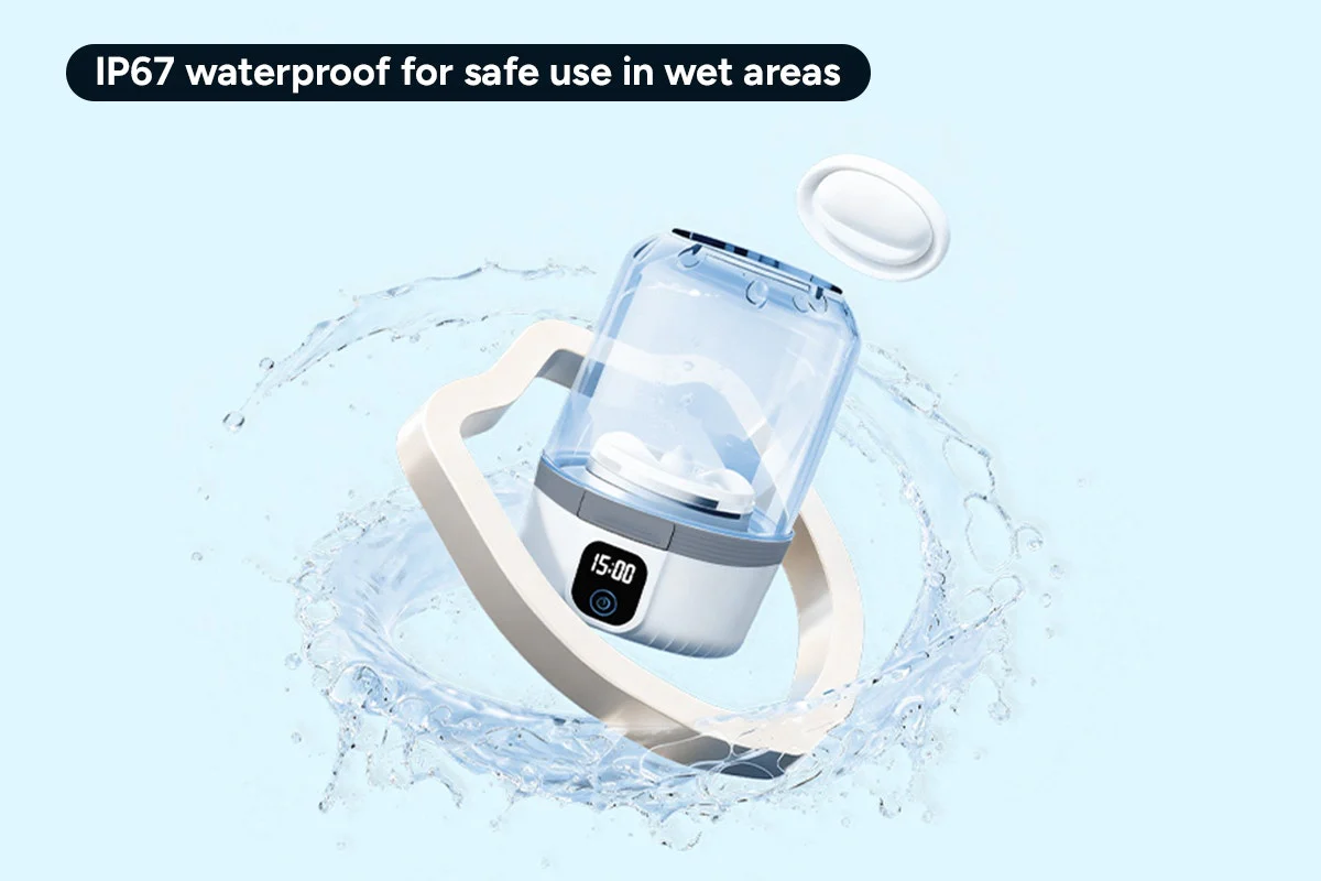 1.5L Portable Mini Washing Machine Cordless Rechargeable - Image 9
