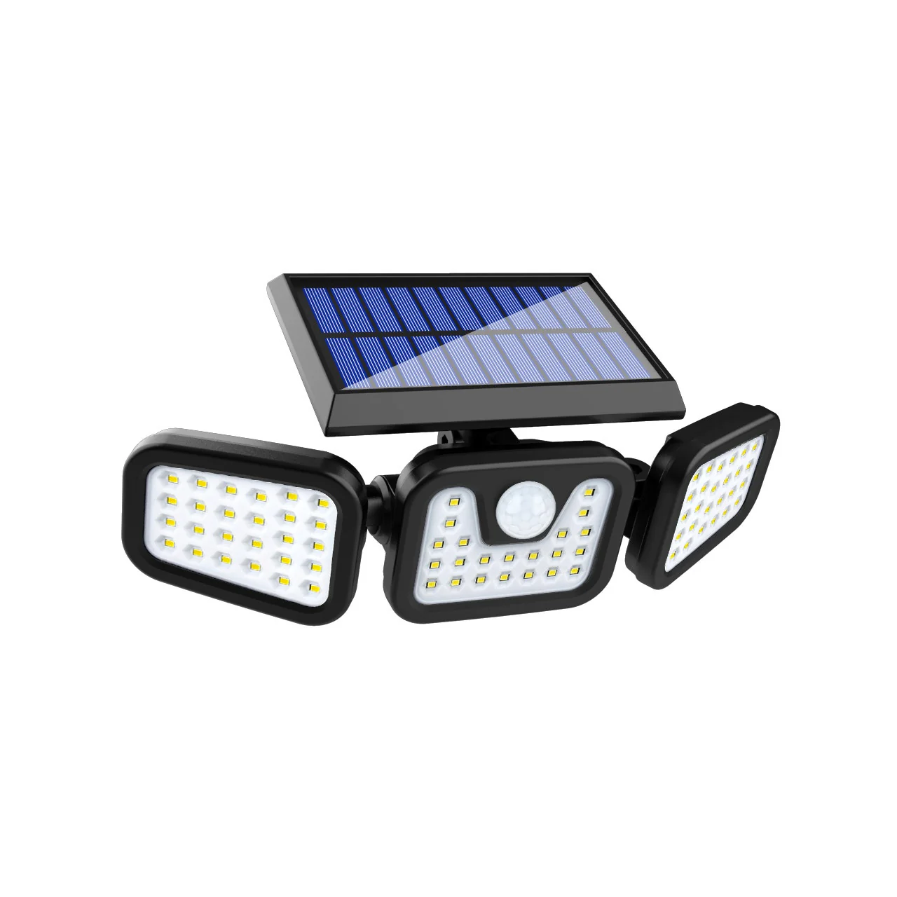 3-Headed Waterproof Solar Motion Sensor Light with 10m Detection - Image 7