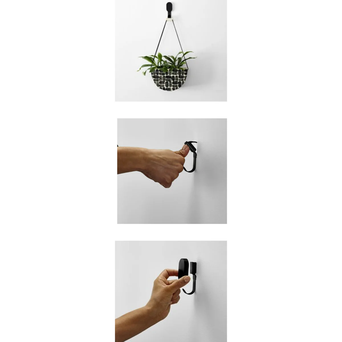 3M Black Claw Wall Hook - 7kg - 33mm x 83mm - Easy Installation - Image 2