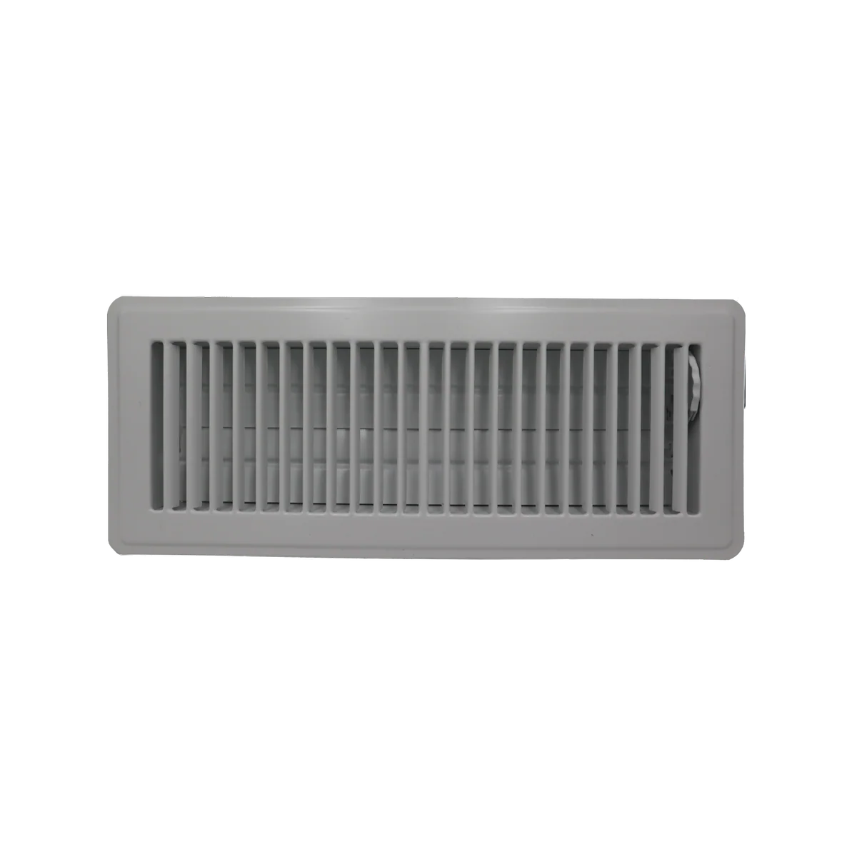 Accord Floor Vent - 10cm x 30cm - Metal - Adjustable Damper