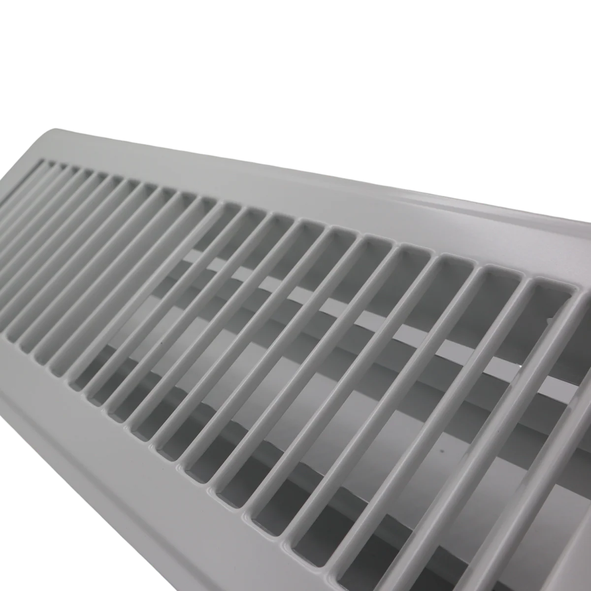 Accord Floor Vent - 10cm x 30cm - Metal - Adjustable Damper - Image 3
