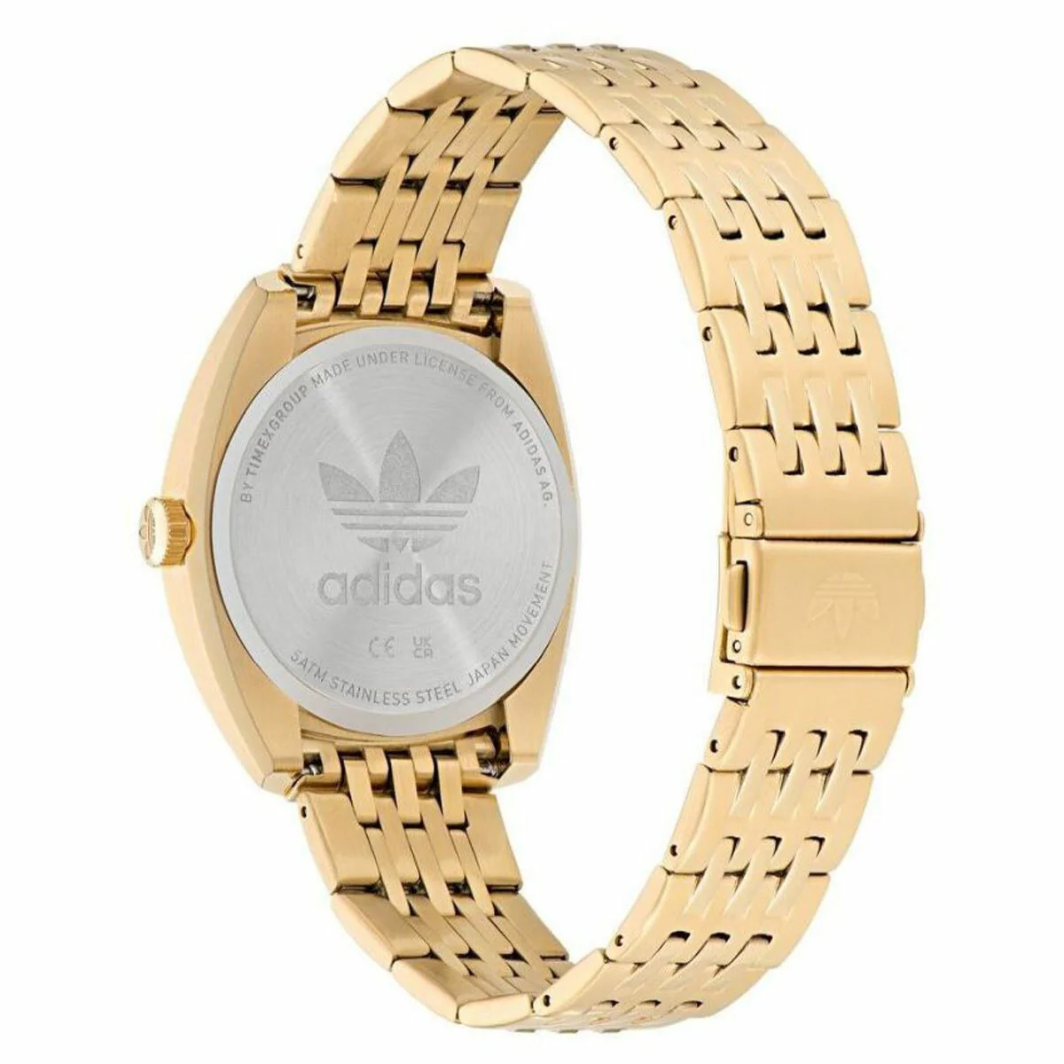 Adidas Originals Edition One 39mm Gold Tone Stainless Steel Watch AOFH23509 - Image 3