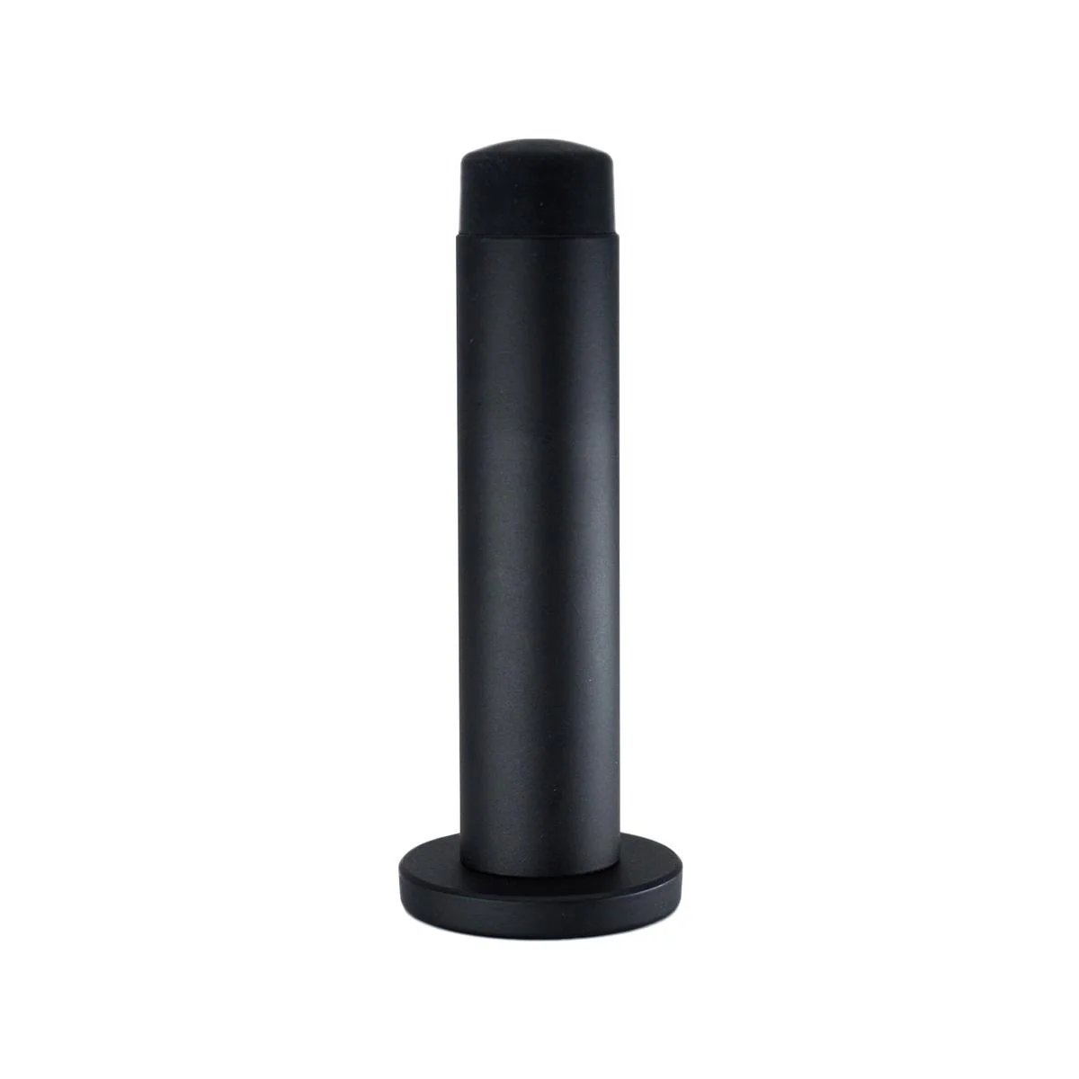 Adoored 85mm Black Monument Door Stop - 6 Pack - Wall Protection