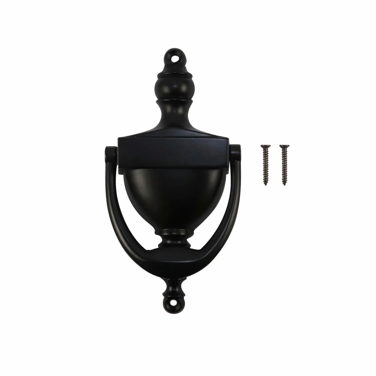 Adoored Door Knocker - 158mm - Steel - Black Finish