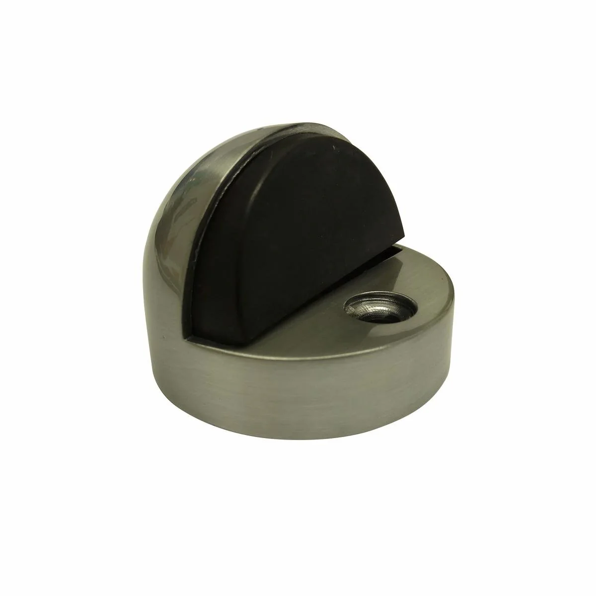 Adoored Door Stop - 45mm - Steel & Rubber - Non Marking - Chrome