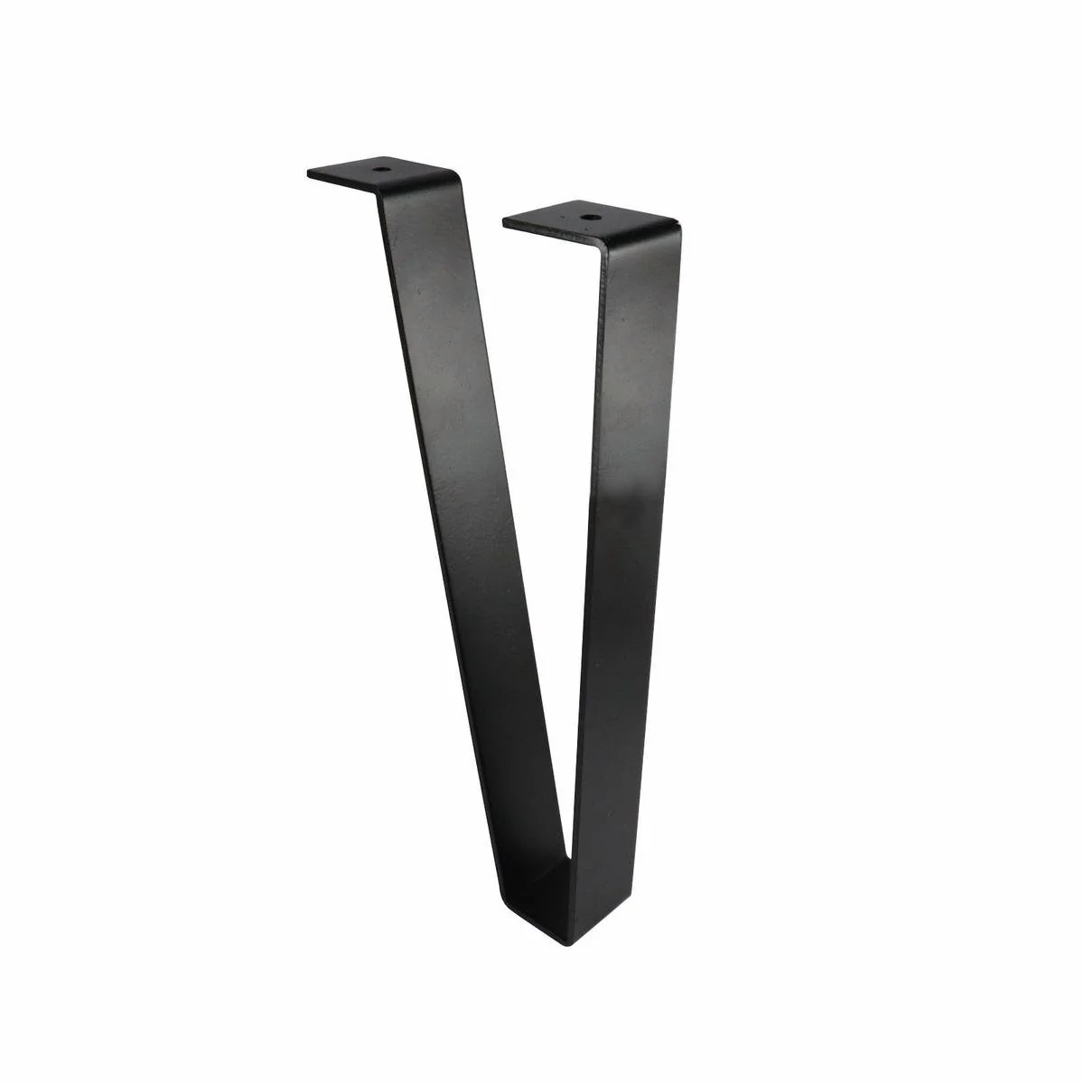 Adoored Furniture Leg - 110mm x 220mm - Steel - Black Finish