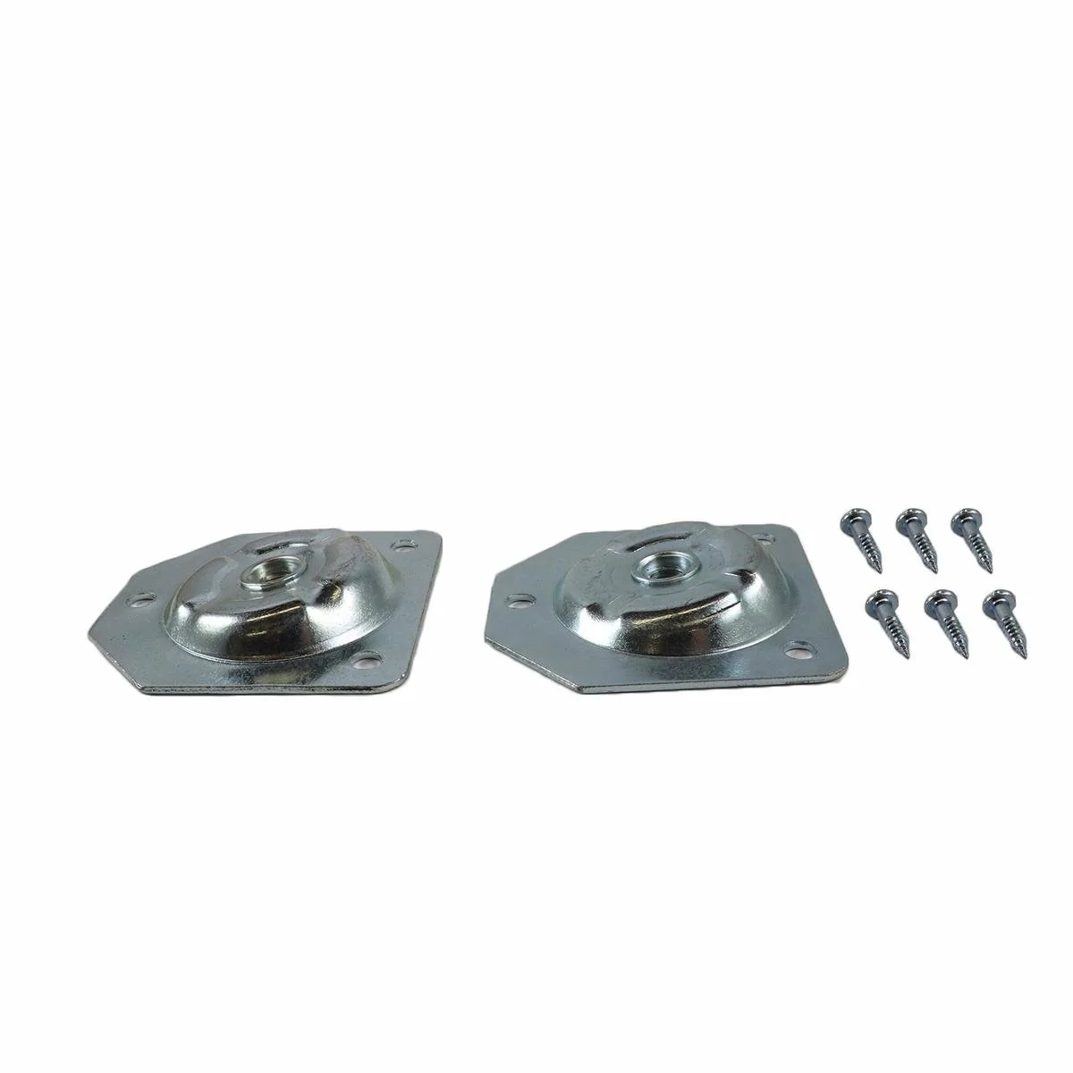 Adoored Leg Plate - 5/16 - Steel - Angled 10°