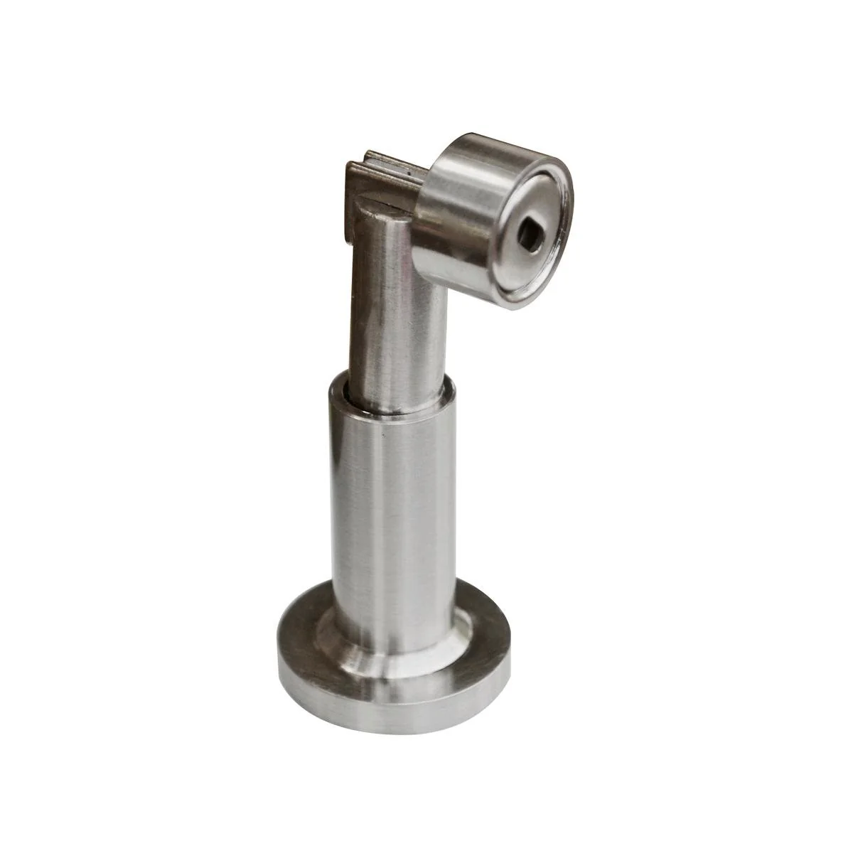 Adoored Magnetic Door Stop - 40mm - Satin Chrome - Shock Absorbing