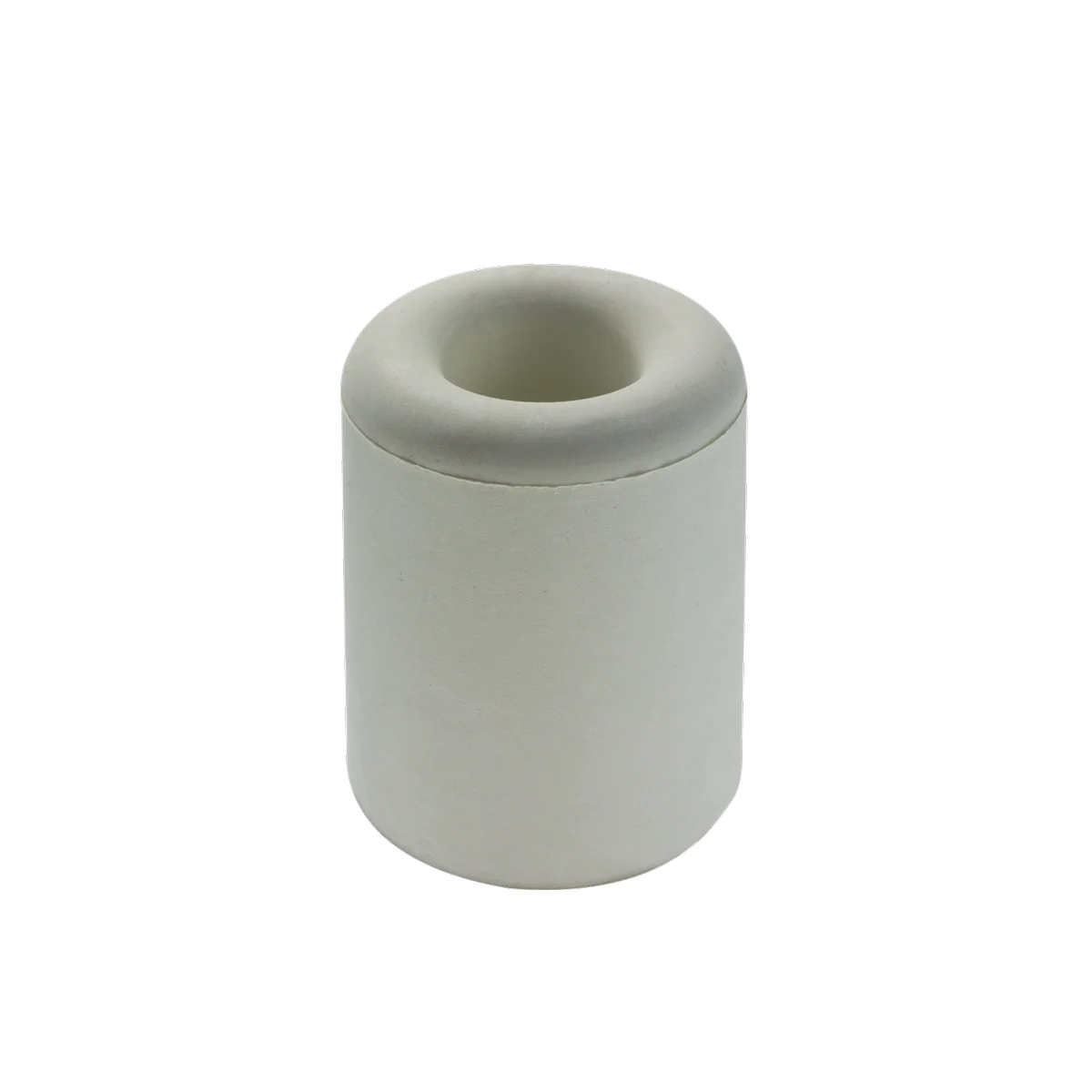 Adoored Round Door Stop - 30mm - White Rubber - Interior/Exterior Use