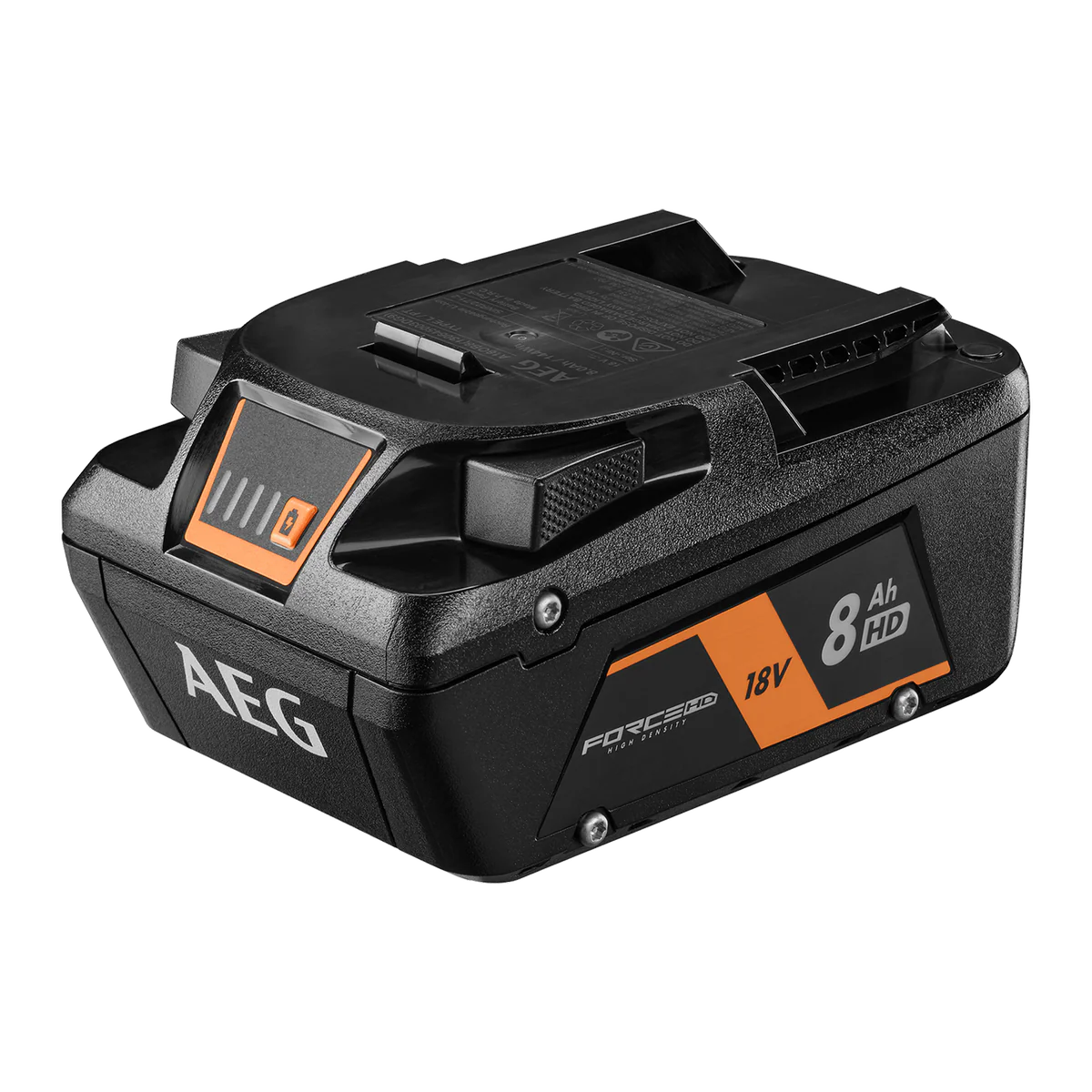 AEG 18V 8.0Ah FORCE HD Battery - Lightweight - High-Density Cells - Durable