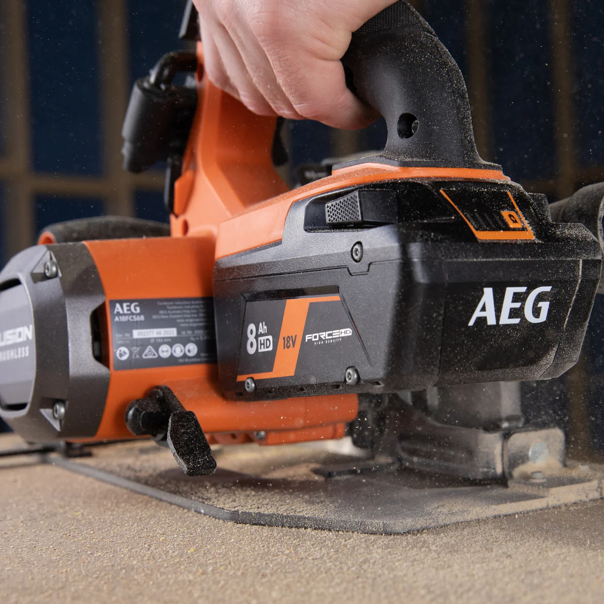 AEG 18V 8.0Ah FORCE HD Battery - Lightweight - High-Density Cells - Durable - Image 5
