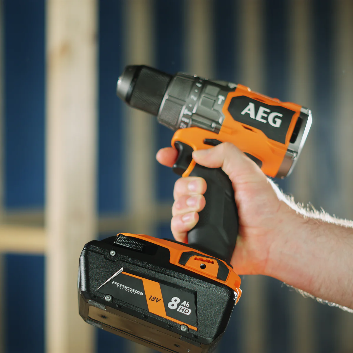 AEG 18V 8.0Ah FORCE HD Starter Kit - 18V Battery & 4A Fast Charger - Enhanced Power & Runtime - Image 4