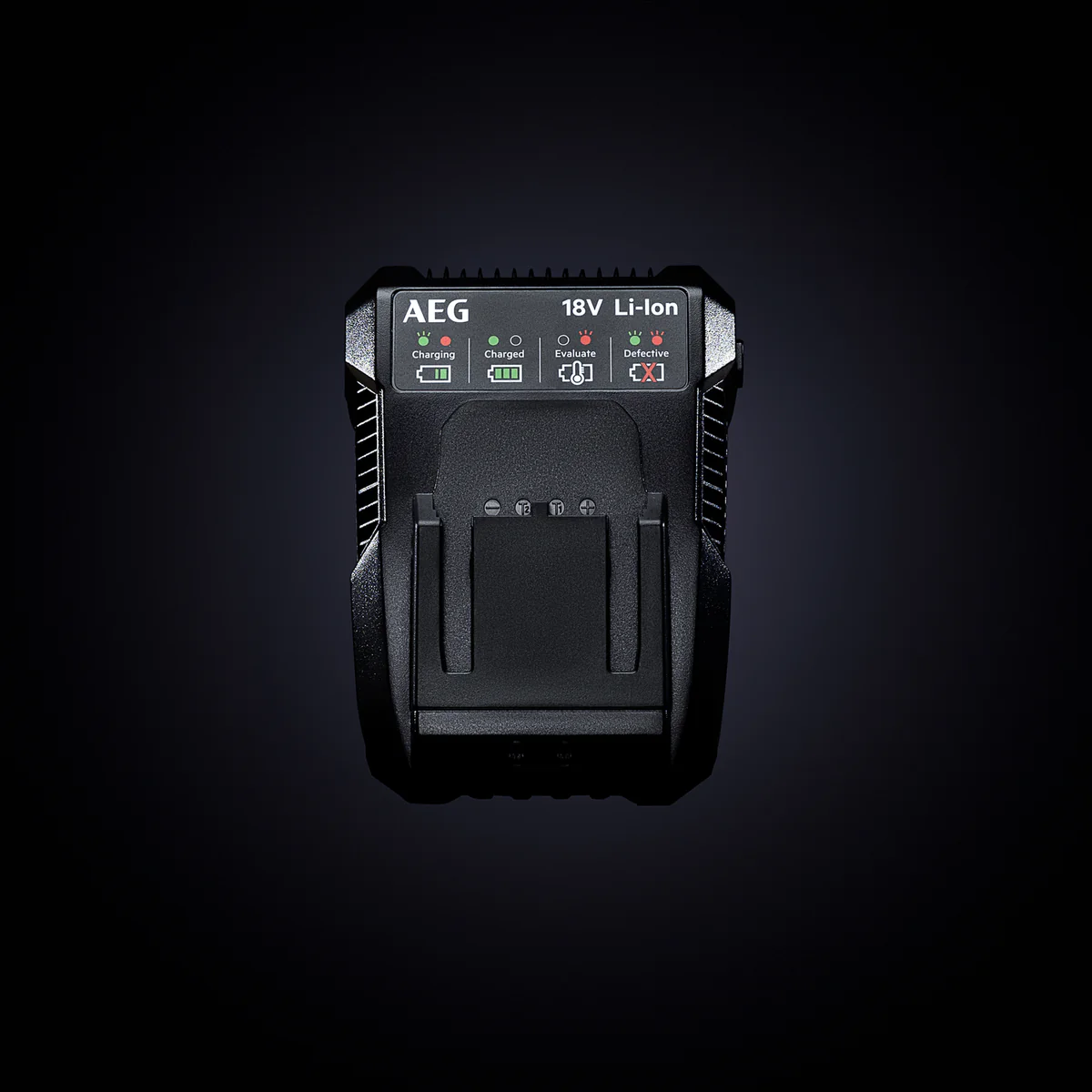AEG 18V Battery Charger A18SPC30 - Charges 18V Batteries - LED Display - Wall Mountable - Image 2