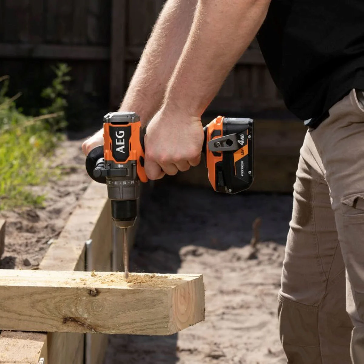 AEG 18V Brushless 3-Piece Force Kit - 5.0Ah Battery - Heavy-Duty Tools - Image 4