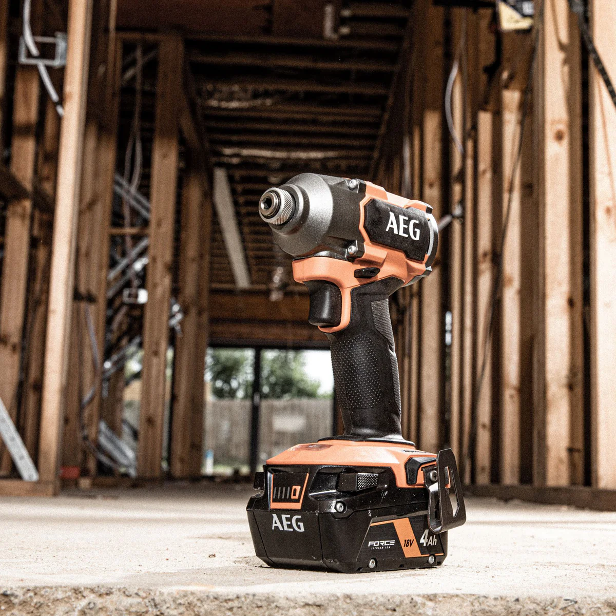 AEG 18V Brushless Impact Driver - 139mm - Tool Only - 3 Speed Settings - Image 4
