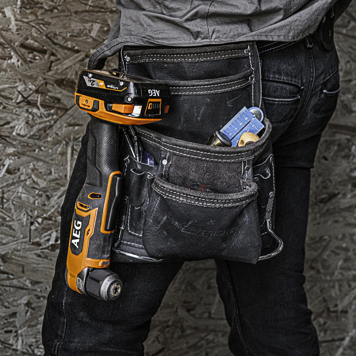 AEG 18V Brushless Right Angle Drill - 90mm - Skin Only - Compact Design - Image 3