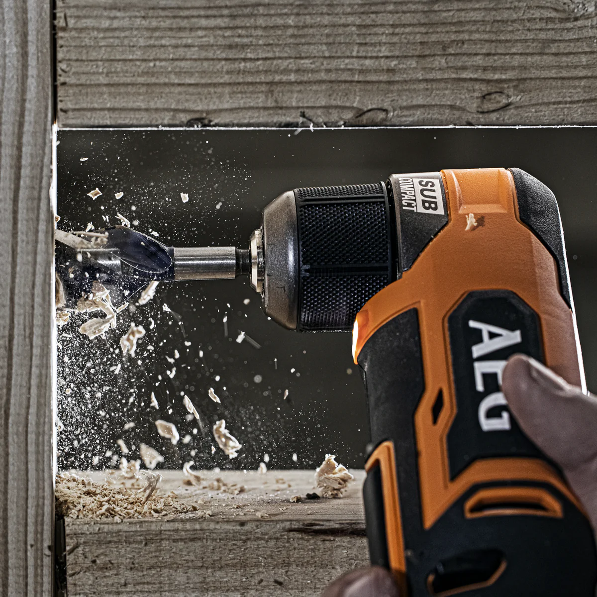 AEG 18V Brushless Right Angle Drill - 90mm - Skin Only - Compact Design - Image 5