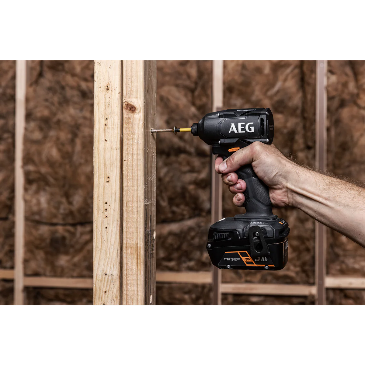 AEG 18V Fusion Impact Driver - 4 Mode - 260Nm Torque - Compact Design - Image 3