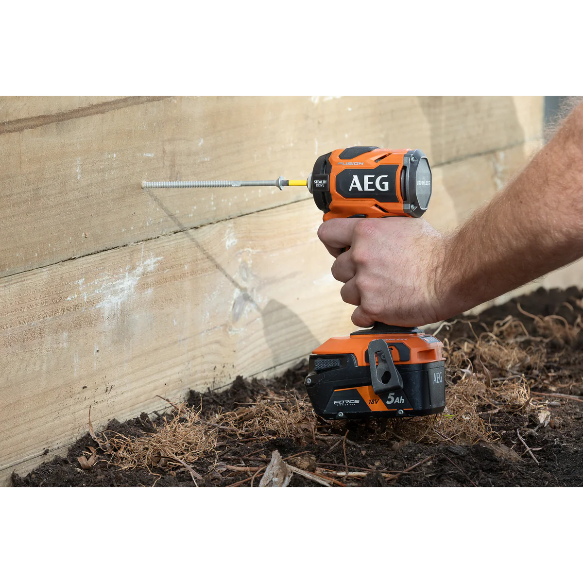 AEG 18V Fusion Stealth Impact Driver Skin - 114mm - Low Vibration - Image 3