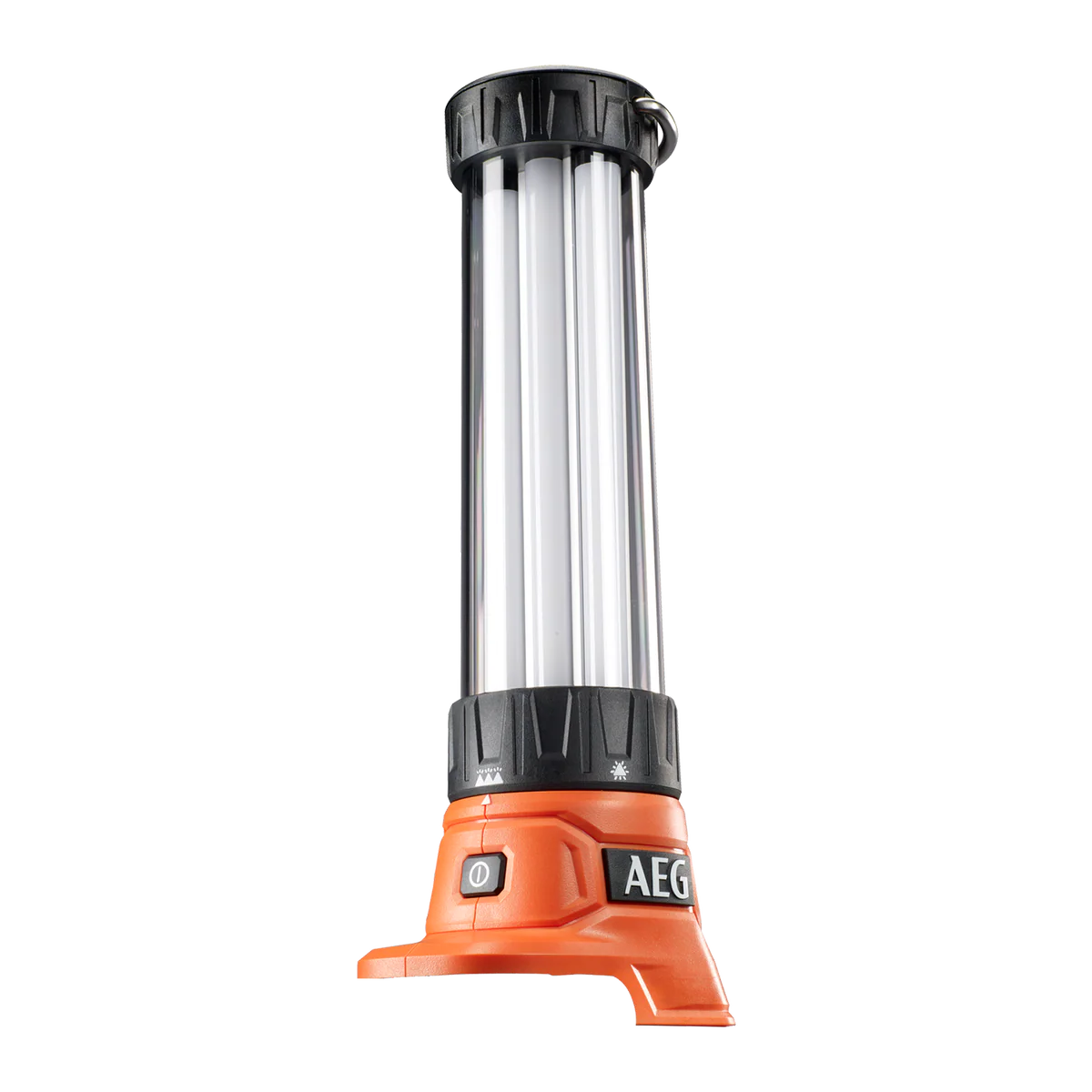 AEG 18V LED Jobsite Lantern Light - 700 Lumen - Orange - Durable & Versatile