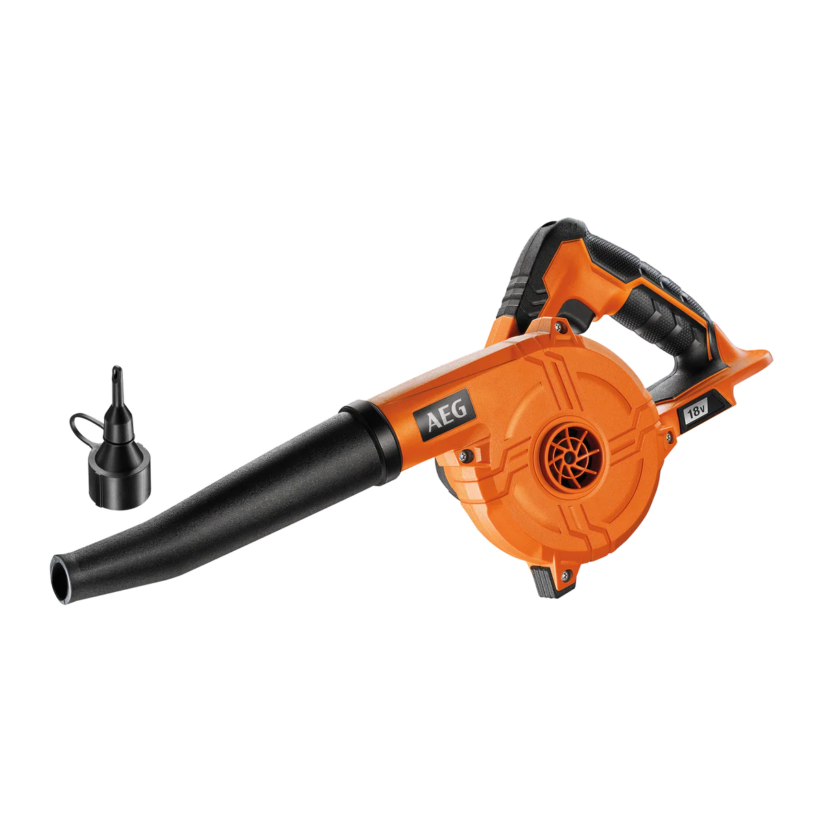 AEG 18V Workshop Blower and Inflator Deflator - 350mm x 150mm x 245mm - Orange