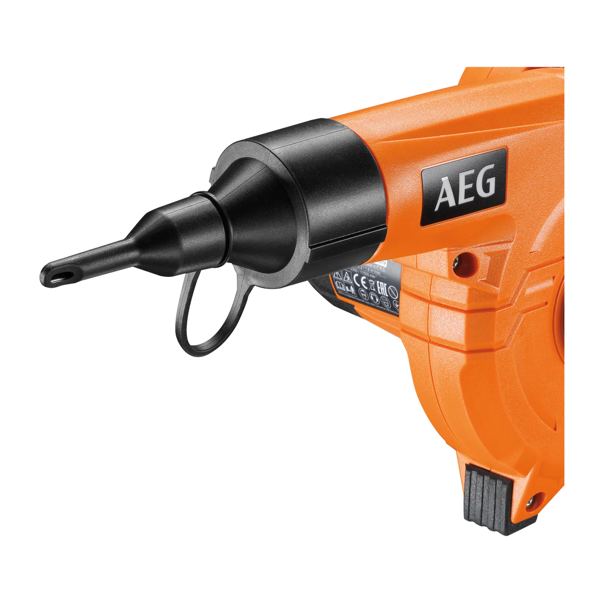 AEG 18V Workshop Blower and Inflator Deflator - 350mm x 150mm x 245mm - Orange - Image 4