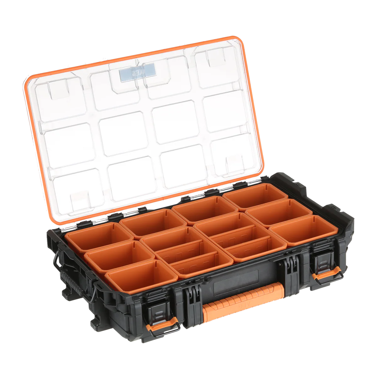 AEG QuickStack Clear Top Organiser - 10 Compartments - 560mm x 345mm x 125mm
