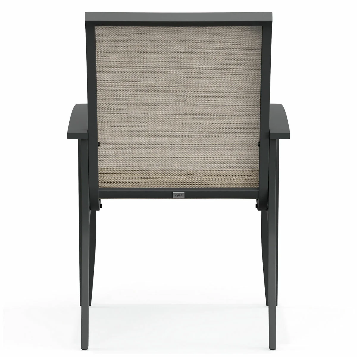 Agio Clearfield 5-Piece Sling Dining Set Black Weather-Resistant Stone Top - Image 9