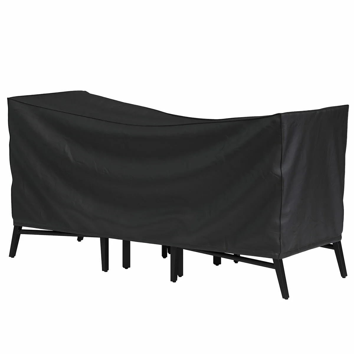 Agio Hyde Park Small Space 3 Piece Set Black Aluminium Rope & Sintered Stone - Image 10