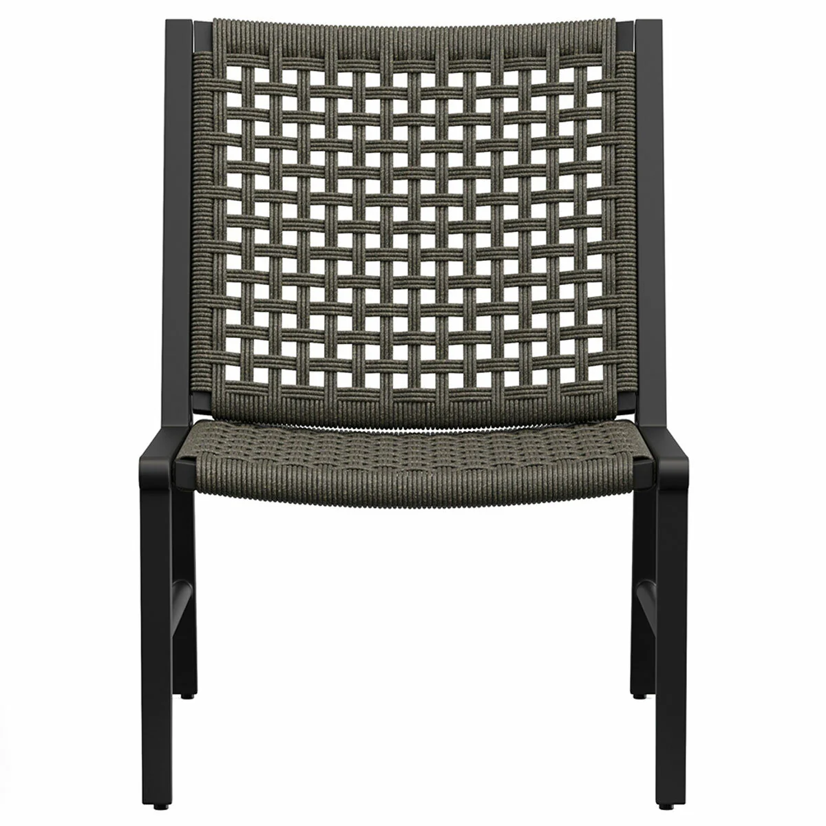 Agio Hyde Park Small Space 3 Piece Set Black Aluminium Rope & Sintered Stone - Image 3