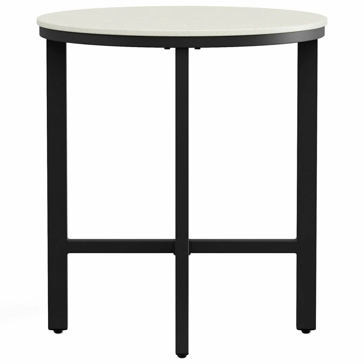 Agio Hyde Park Small Space 3 Piece Set Black Aluminium Rope & Sintered Stone - Image 8