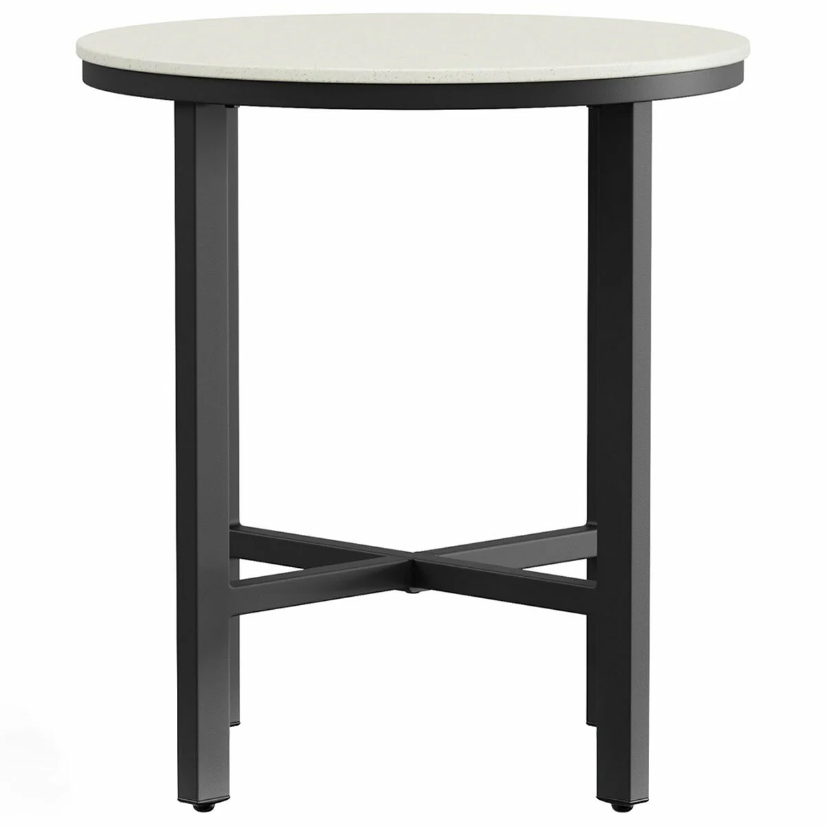 Agio Hyde Park Small Space 3 Piece Set Black Aluminium Rope & Sintered Stone - Image 9