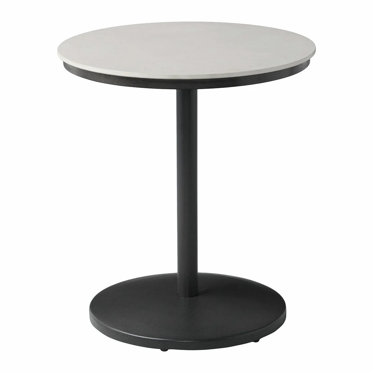 Agio Stinsley Bistro Set 3 Piece Black Aluminium Sintered Stone Durable - Image 8