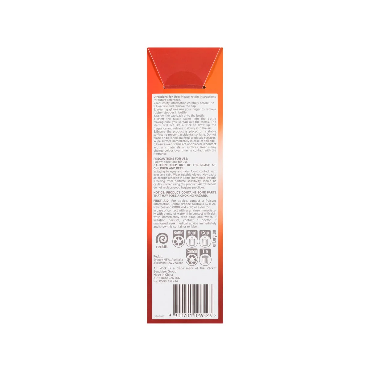 Air Wick Pear Cinnamon Reed Diffuser 40ml - Lasts 40 Days - Multi-colour - Image 2