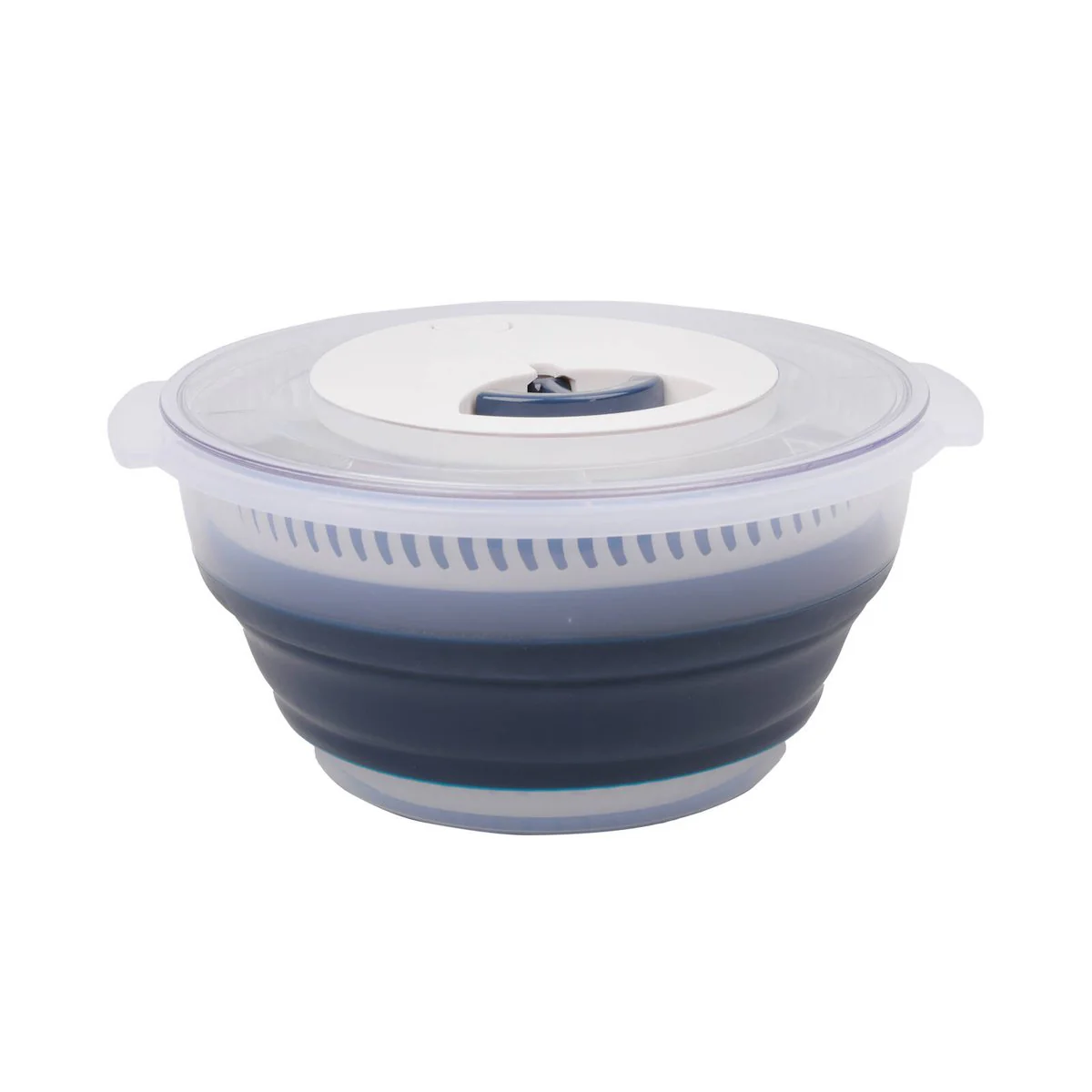 All Set 4.5L Collapsible Salad Spinner and Colander - Lightweight - Durable