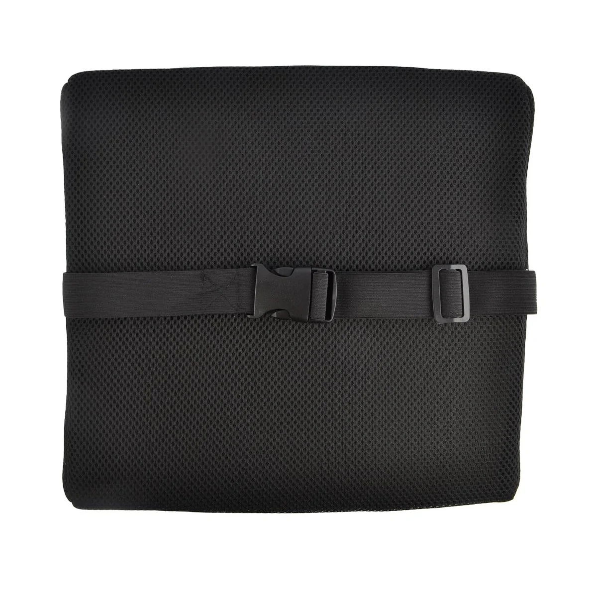 All Set Black Memory Foam Car Pillow - Ergonomic Support - 335mm x 320mm x 120mm - Image 3