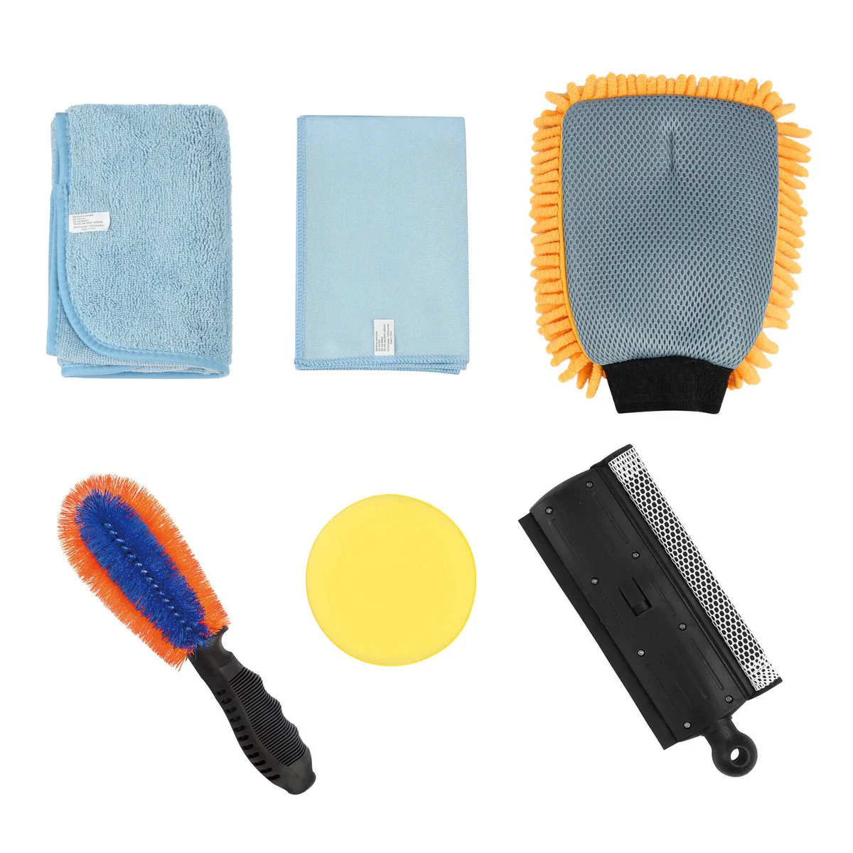 All Set Car Cleaning Kit 6 Piece - Microfibre Tools - 0.69kg - Multicolor - Image 4