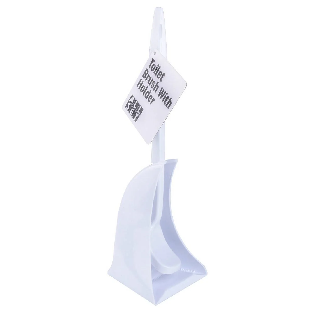 All Set Toilet Brush Set - 125mm - Polypropylene - Corrosion Resistant