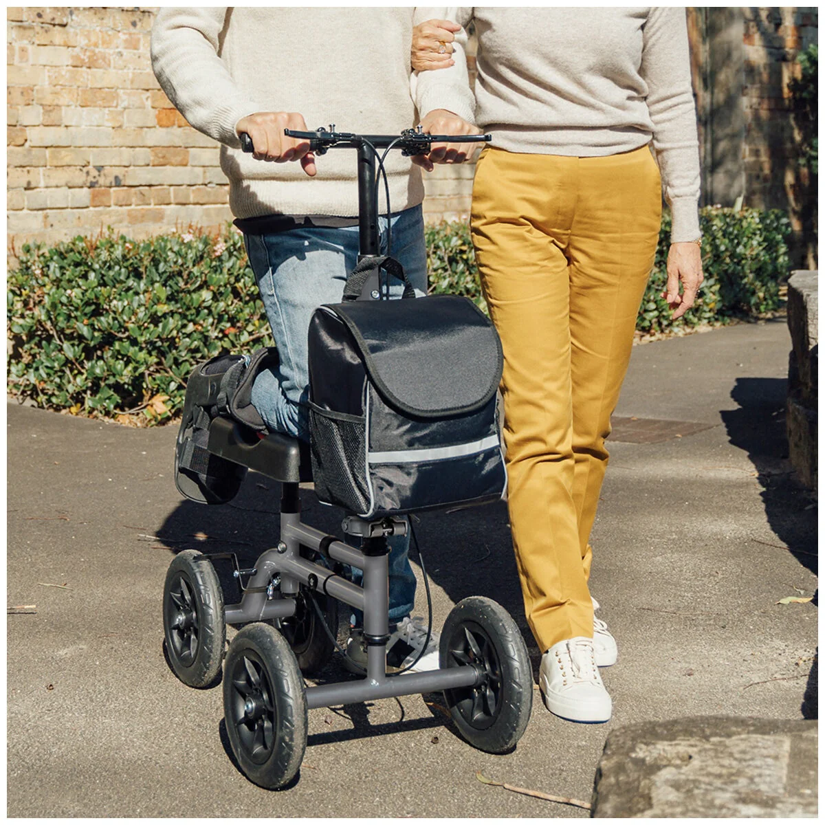 Altus Knee Walker Scooter 10 Inch All Terrain Titanium Capacity 136kg - Image 10