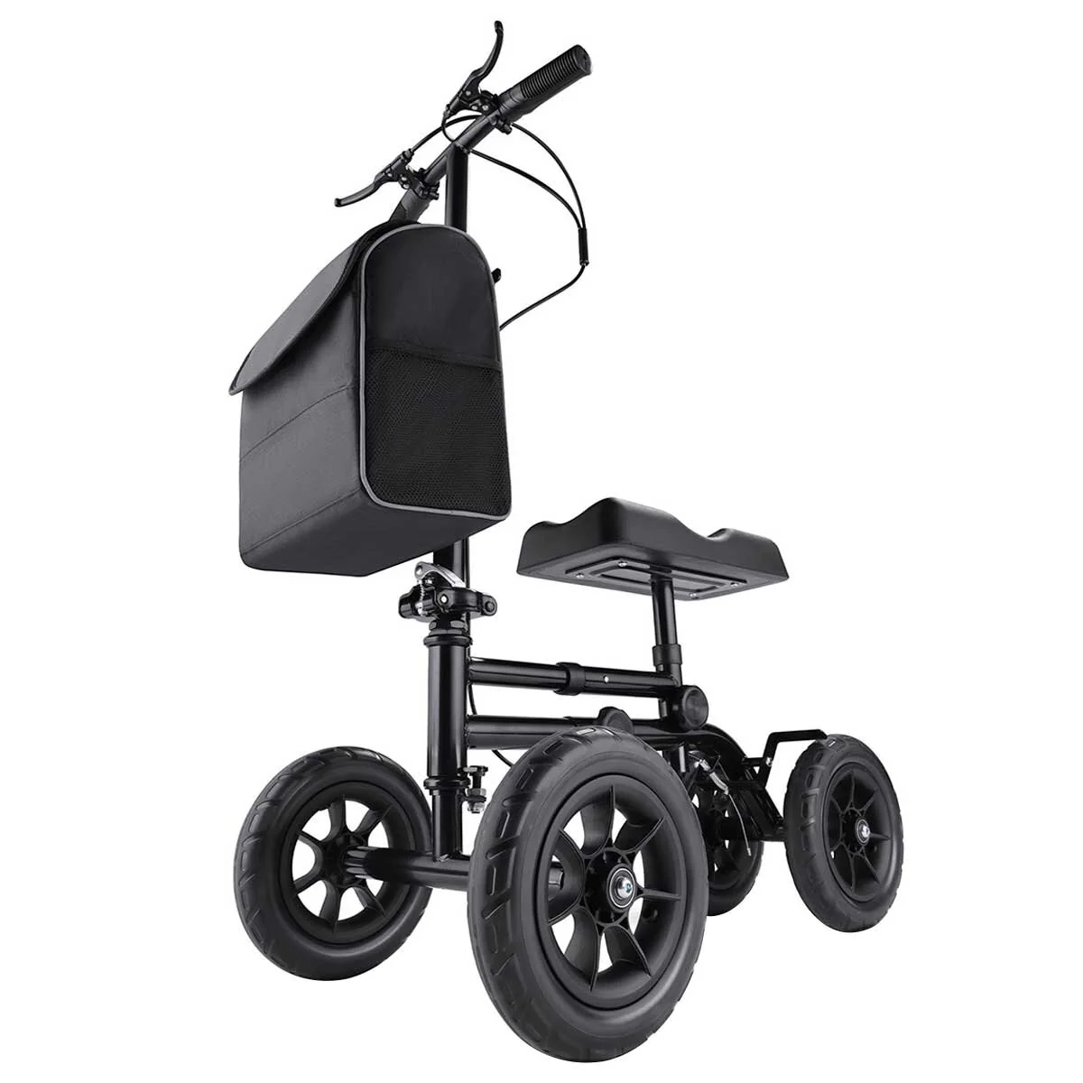 Altus All Terrain Knee Walker Scooter 10 Inch Wheel AL8002KSBK Black - Image 3