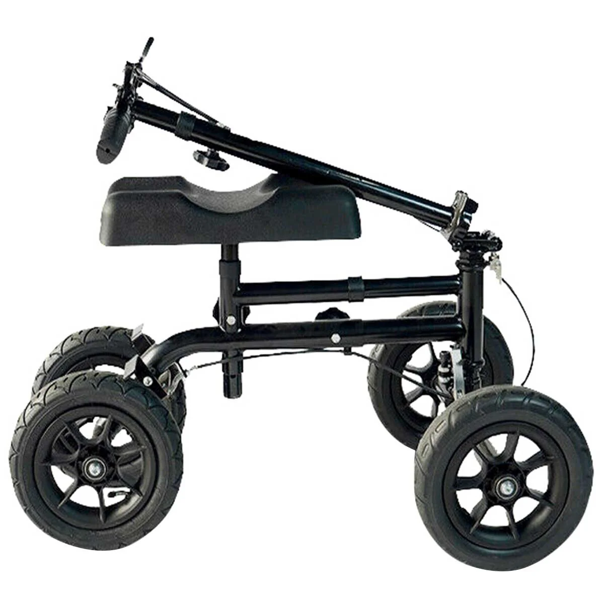Altus All Terrain Knee Walker Scooter 10 Inch Wheel AL8002KSBK Black - Image 6