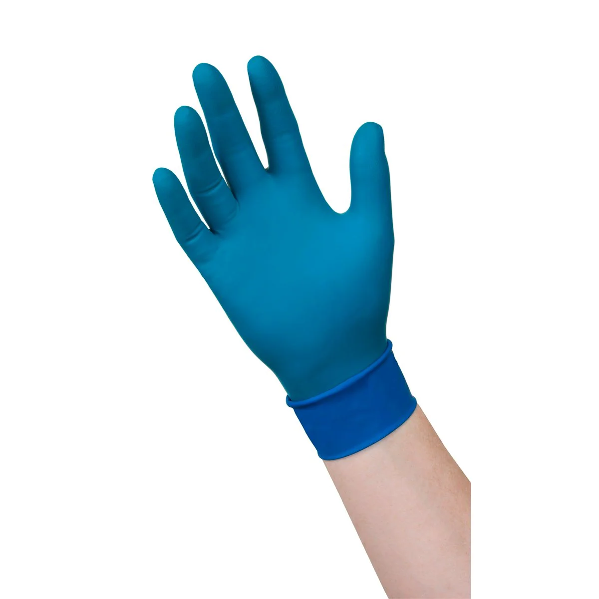 Ansell Microflex Chem3 Chemical Resistant Gloves Large 3 Pairs 145mm Green/Blue - Image 3