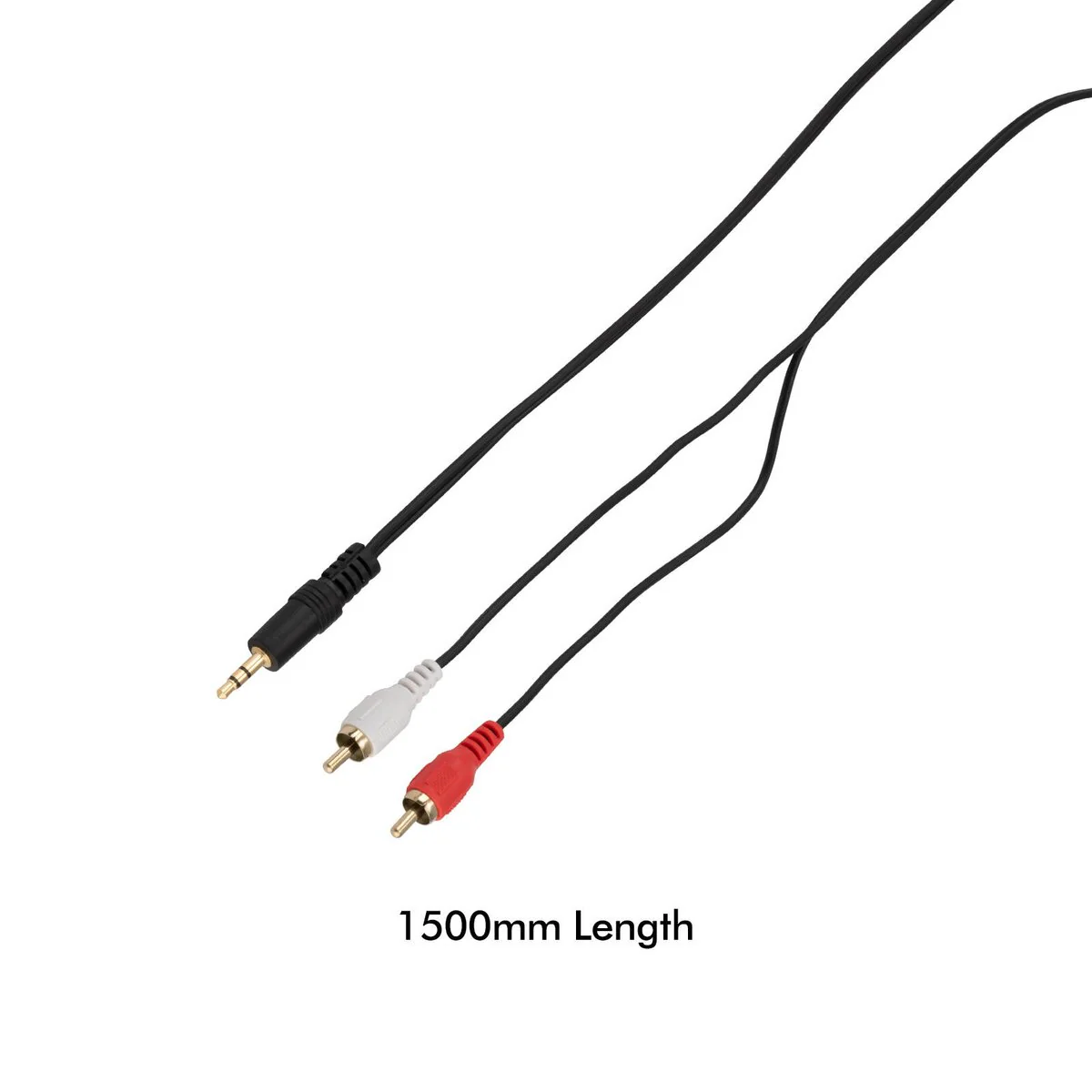 Antsig 1.5m 3.5mm Aux to RCA Cable - Gold Plated Connectors - Audio Connection - Image 5