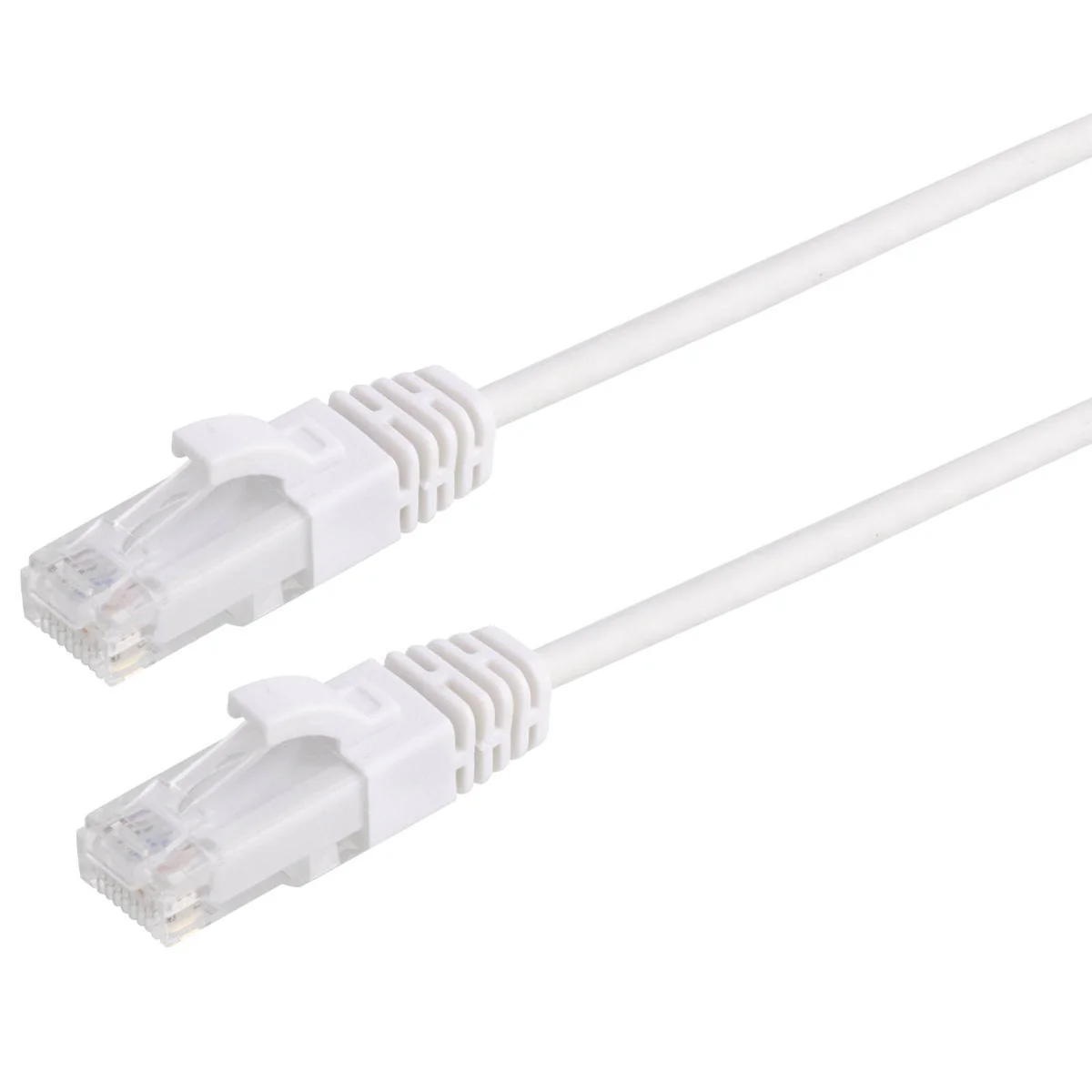 Antsig 1m Ultra Thin Cat6A RJ45 Ethernet Cable - 10Gbps - White
