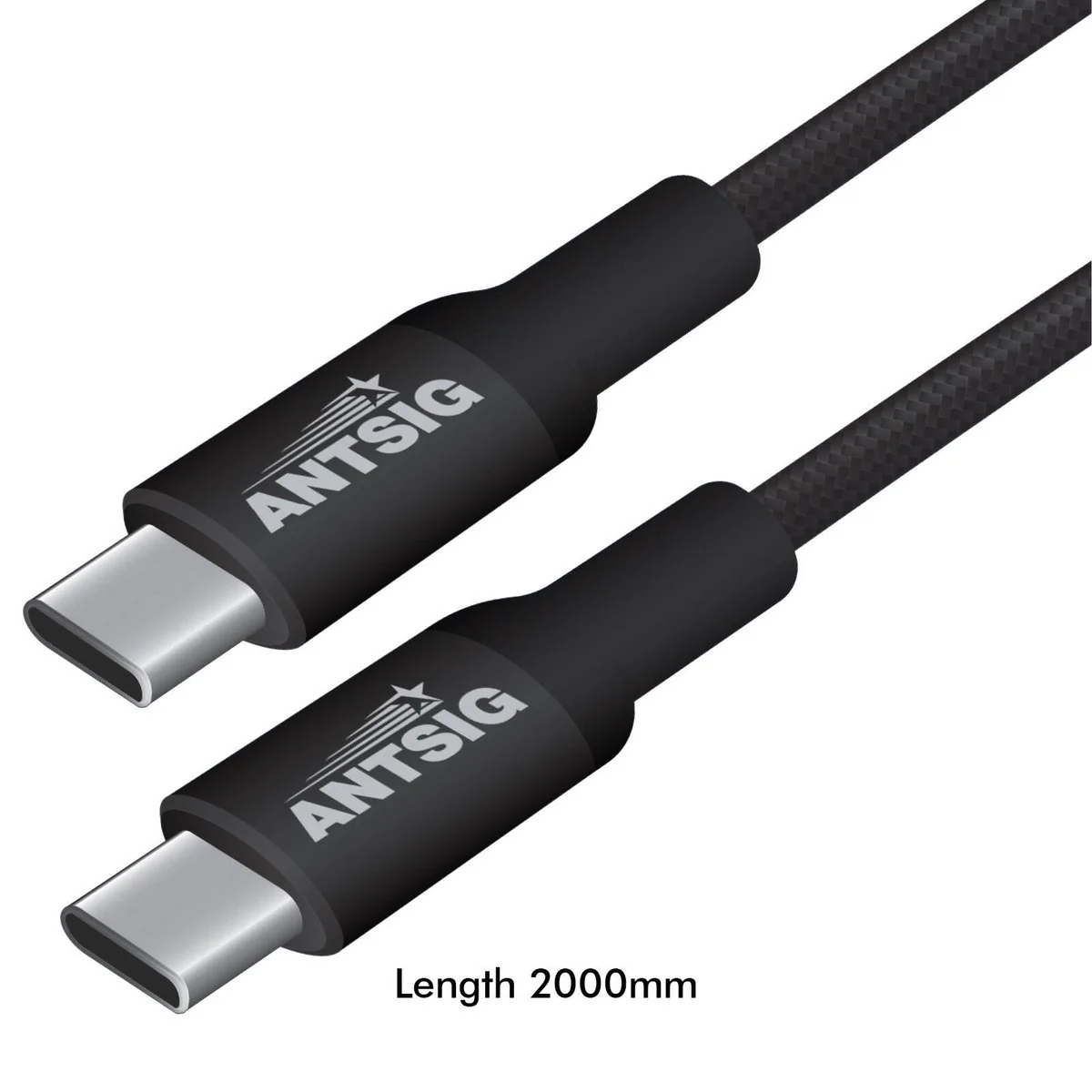 Antsig 2m 240W USB C to USB C Cable - Durable Charging & Connectivity - Image 4