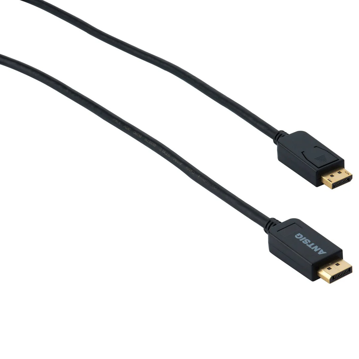 Antsig 2m Displayport Male to Male Cable - 8K Video Resolution - Secure Connection - Image 2