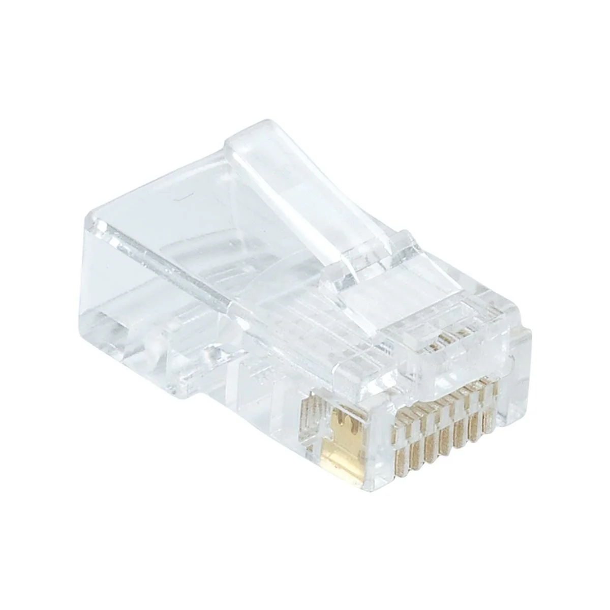 Antsig CAT6 RJ45 8P8C Plug 10 Pack - 10mm x 7mm x 20mm - Easy Installation