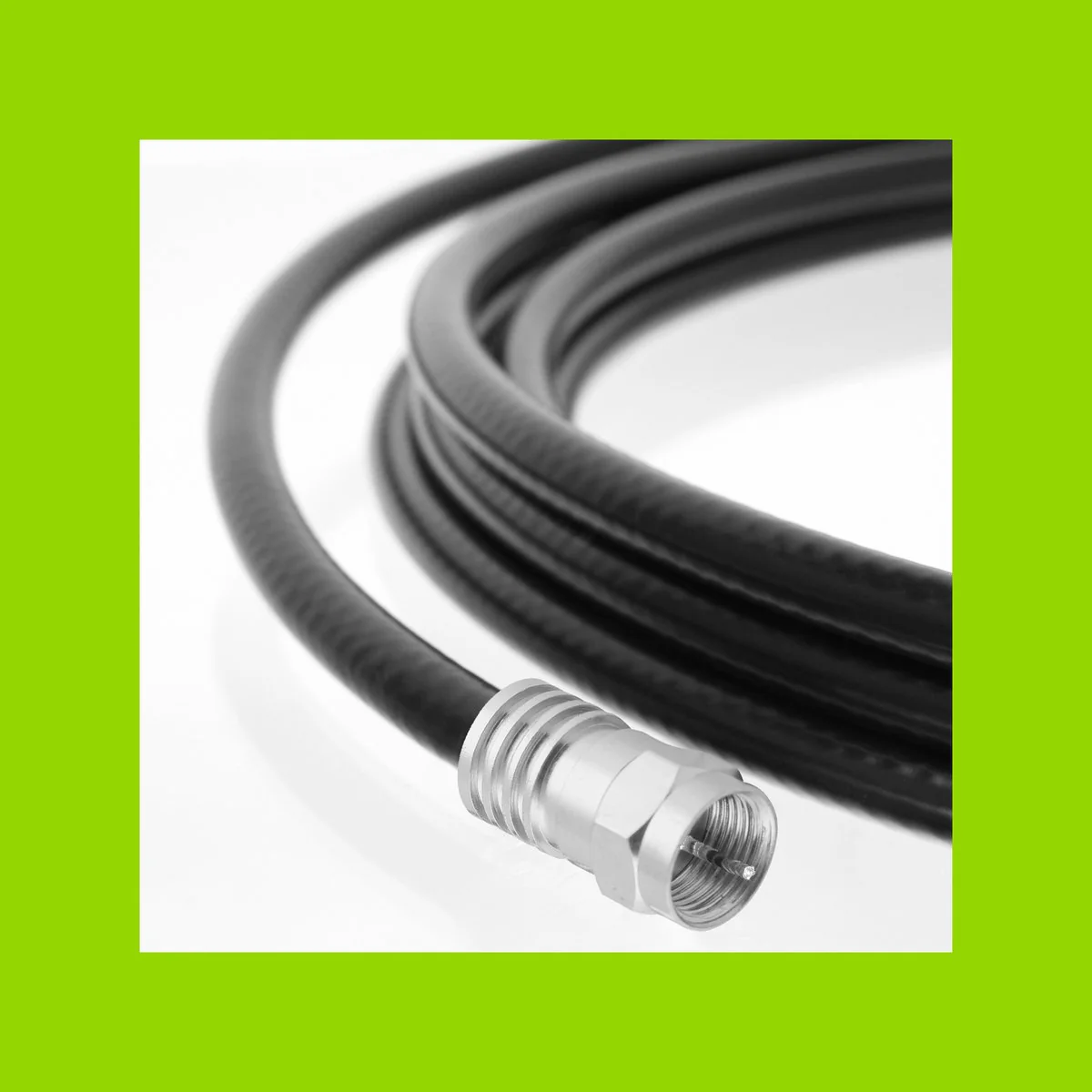 Antsig F59 Crimp Connector RG6 Cable Heavy Gauge - 5mm x 21mm - Reliable Coaxial Connection - Image 3