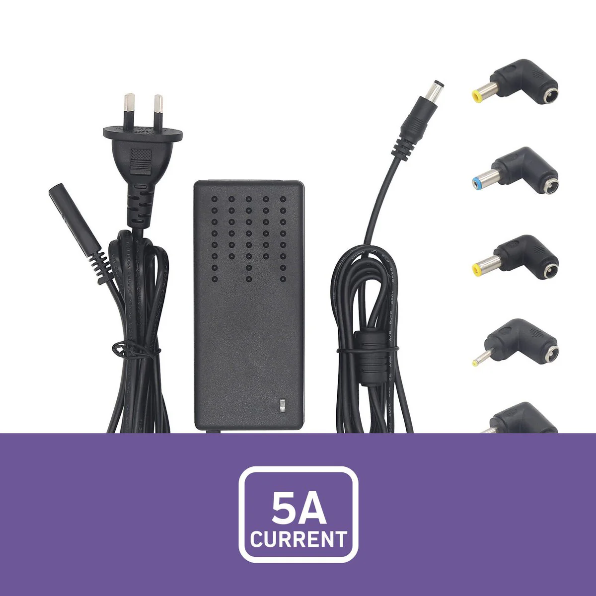 Antsig Power Supply 12V 5A - Versatile with Plug Adaptors - Multiple Connectors - Image 3
