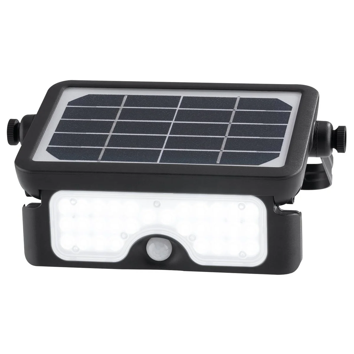 Arlec 7W Integrated Solar Powered Sensor LED Floodlight - 800 Lumens - Black - Image 2